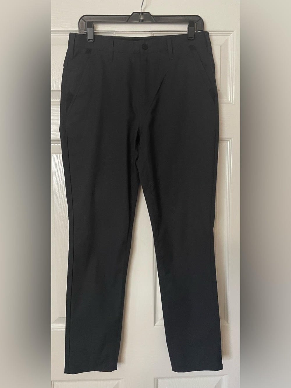Jack Archer Jetsetter Tech Pants 100% Polyester 31x32 Space Black Slim Commuter